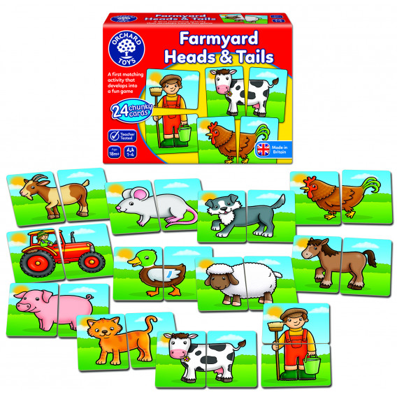 Επιτραπέζιο παιχνίδι - Η ζωή στο αγρόκτημα Orchard Toys 242225 2