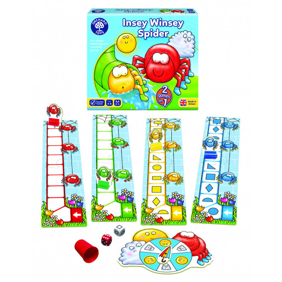 Επιτραπέζιο παιχνίδι - Μικρή αράχνη Orchard Toys 242231 2