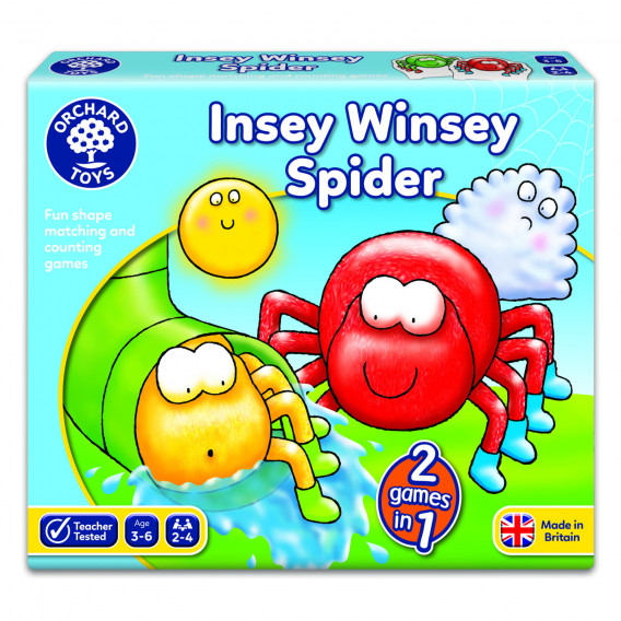 Επιτραπέζιο παιχνίδι - Μικρή αράχνη Orchard Toys 242232 