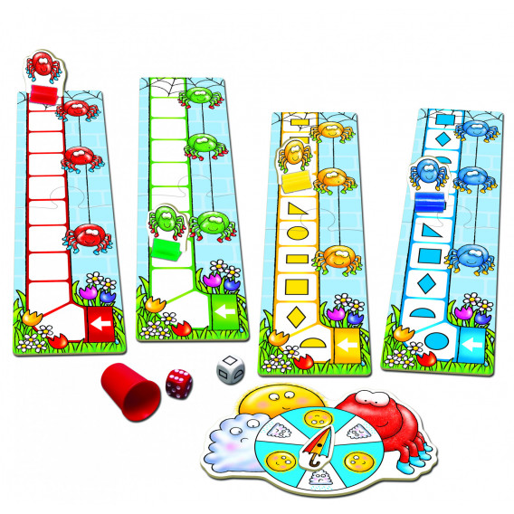 Επιτραπέζιο παιχνίδι - Μικρή αράχνη Orchard Toys 242233 3