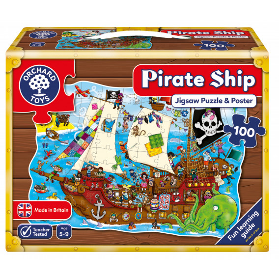 Πειρατικό πλοίο - παζλ Orchard Toys 242265 
