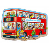 Το μεγάλο κόκκινο λεωφορείο - ένα παζλ Orchard Toys 242270 2