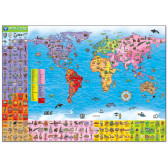Παγκόσμιος χάρτης - παζλ και αφίσα Orchard Toys 242282 3