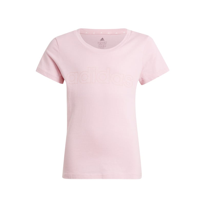 Βαμβακερό μπλουζάκι ESSENTIALS LOGO TEE, ροζ  242288