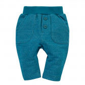 Βαμβακερό παντελόνι μωρού, σε μπλε χρώμα Pinokio 242743 