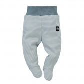 Βαμβακερό παντελόνι με λευκές και μπλε ρίγες για ένα μωρό Pinokio 242747 