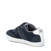 Πάνινα παπούτσια με velcro, σκούρο μπλε XTI 242850 3