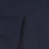 Βαμβακερό μπλουζάκι με γραφιστικό τύπωμα, σκούρο μπλε Sisley 243091 2