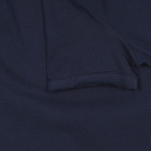 Βαμβακερό μπλουζάκι με στάμπα, σκούρο μπλε. Sisley 243109 4