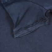Βαμβακερό μπλουζάκι με στάμπες, σκούρο μπλε Sisley 243134 3