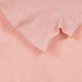 Βαμβακερό μπλουζάκι με τύπωμα Metallica, ροζ Sisley 243238 3