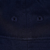 Βαμβακερό καπέλο μωρού, σκούρο μπλε Benetton 243392 3