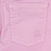 Παντελόνι με λογότυπο μάρκας, μωβ Benetton 243484 3