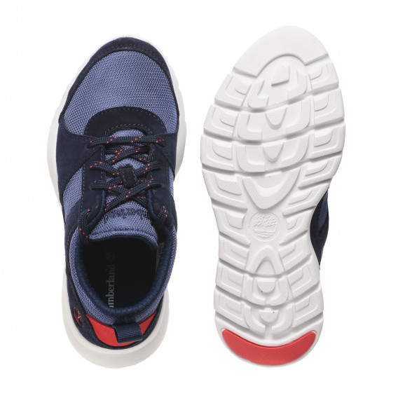 Πάνινα παπούτσια από φυσικό σουέτ, σε σκούρο μπλε χρώμα Timberland 243554 3
