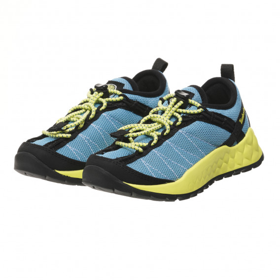Πάνινα παπούτσια με μαύρες πινελιές, γαλάζιο Timberland 243558 