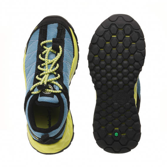 Πάνινα παπούτσια με μαύρες πινελιές, γαλάζιο Timberland 243561 4