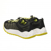 Πάνινα παπούτσια με κίτρινες πινελιές, σκούρο πράσινο Timberland 243566 2