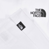 Μακρυμάνικη βαμβακερή μπλούζα με το λογότυπο της μάρκας, λευκή The North Face 243579 2