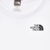 Μπλουζάκι με το λογότυπο της μάρκας, λευκό The North Face 243582 2