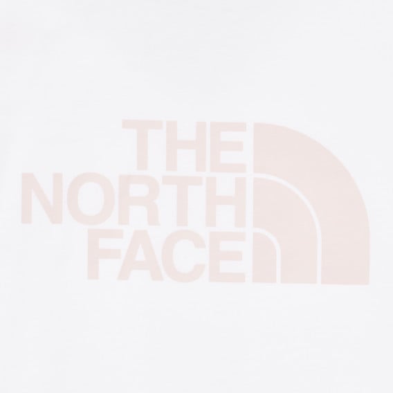 Βαμβακερό μπλουζάκι με το λογότυπο της μάρκας σε λευκό χρώμα. The North Face 243620 3