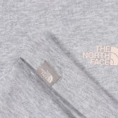 Βαμβακερό μπλουζάκι με το λογότυπο της μάρκας σε γκρι  The North Face 243634 2
