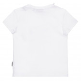 Βαμβακερό μπλουζάκι με το λογότυπο της μάρκας, λευκό χρώμα Napapijri 243697 3