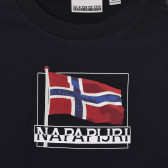 Φούτερ με το λογότυπο της μάρκας, σκούρο μπλε χρώμα Napapijri 243704 2