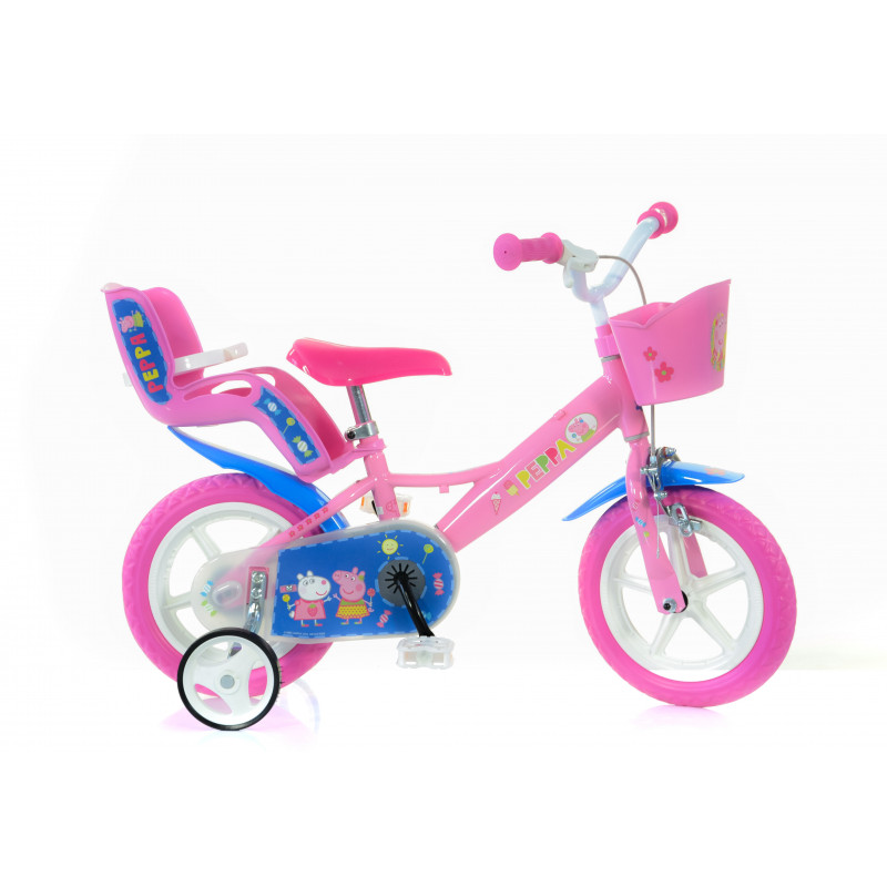 Peppa pig 12&quot; παιδικό ποδήλατο σε ροζ χρώμα  243862