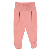 Βαμβακερό παντελόνι για μωρά, σε ροζ χρώμα Pinokio 243962 2