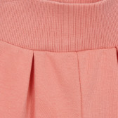 Βαμβακερό παντελόνι για μωρά, σε ροζ χρώμα Pinokio 243963 3