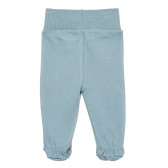 Βαμβακερό ολόσωμο παντελόνι για μωρά, μπλε Pinokio 244038 5