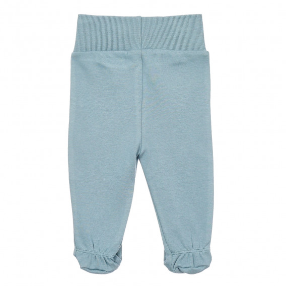 Βαμβακερό ολόσωμο παντελόνι για μωρά, μπλε Pinokio 244038 5