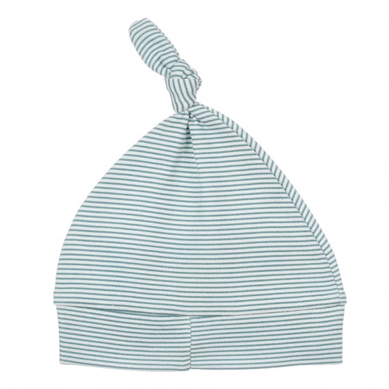 Βαμβακερό καπέλο σε λευκές και μπλε ρίγες για ένα μωρό Pinokio 244071 5