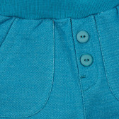 Βαμβακερό παντελόνι μωρού, σε μπλε χρώμα Pinokio 244084 3