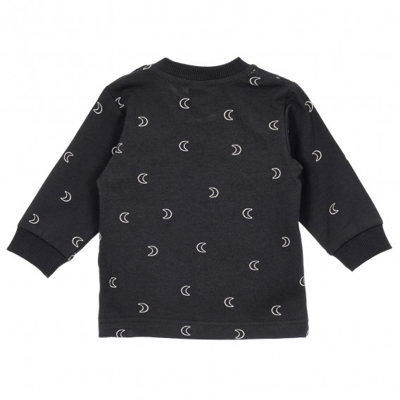 Βαμβακερή μπλούζα με γραφικό σχέδιο για ένα μωρό, γκρι Pinokio 244098 5