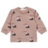 Βαμβακερή μπλούζα με γραφικόσχέδιο για ένα μωρό, ροζ Pinokio 244100 2