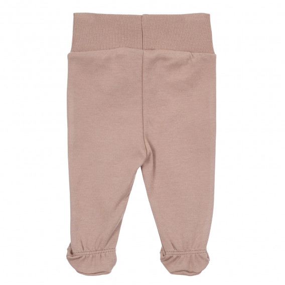 Βαμβακερό ενιαίο παντελόνι για μωρά, ροζ Pinokio 244160 5