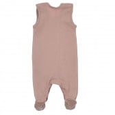 Βαμβακερό φορμάκι με γραφικό σχέδιο για ένα μωρό, ροζ Pinokio 244168 5