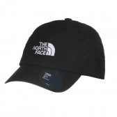 Παιδικό καπέλο με το λογότυπο της μάρκας, μαύρο The North Face 244173 
