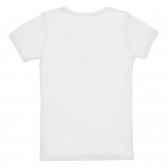 Σετ Chicco με δύο βαμβακερά μπλουζάκια σε λευκό χρώμα με φιόγκο Chicco 244959 2
