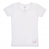 Σετ Chicco με δύο βαμβακερά μπλουζάκια σε λευκό χρώμα με φιόγκο Chicco 244960 3