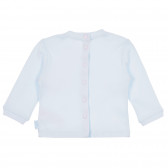 Chicco μακρυμάνικη βαμβακερή μπλούζα σε μπλε χρώμα για μωρό Chicco 244969 4