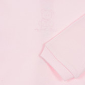 Chicco μακρυμάνικη βαμβακερή μπλούζα σε ροζ χρώμα για κοριτσάκι Chicco 244971 2