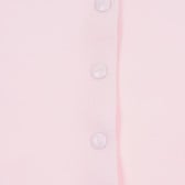 Chicco μακρυμάνικη βαμβακερή μπλούζα σε ροζ χρώμα για κοριτσάκι Chicco 244972 3