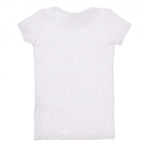 Σετ Chicco με δύο βαμβακερά μπλουζάκια σε λευκό χρώμα Chicco 245040 7