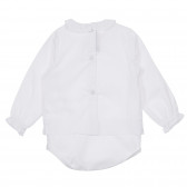 Βαμβακερό μπλουζάκι Chicco σε λευκό χρώμα για μωρό Chicco 245151 4