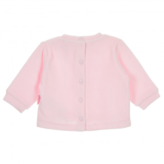Μπλούζα μωρού για κορίτσια ροζ Chicco 245539 8