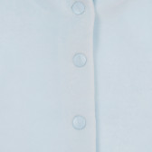 Βαμβακερή μακρυμάνικη μπλούζα Chicco σε μπλε χρώμα Chicco 245545 3