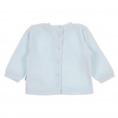 Βαμβακερή μακρυμάνικη μπλούζα Chicco σε μπλε χρώμα Chicco 245546 4
