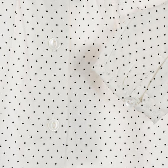 Λευκή βρεφική βαμβακερή μπλούζα Chicco με μοτίβο  Chicco 246059 3